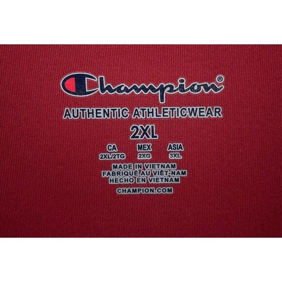 Florida State Seminoles FSU Maroon Short Sleeve Champion Polo Shirt Men’s XXL - Picture 5 of 5